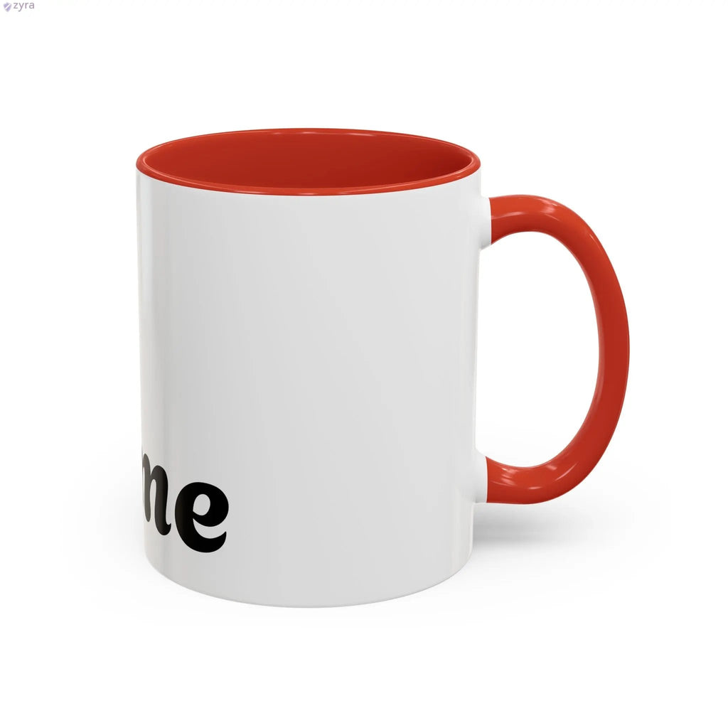 Personalized Coffee Mug with Custom Gold Stripe - Elevate Your Sip Printify