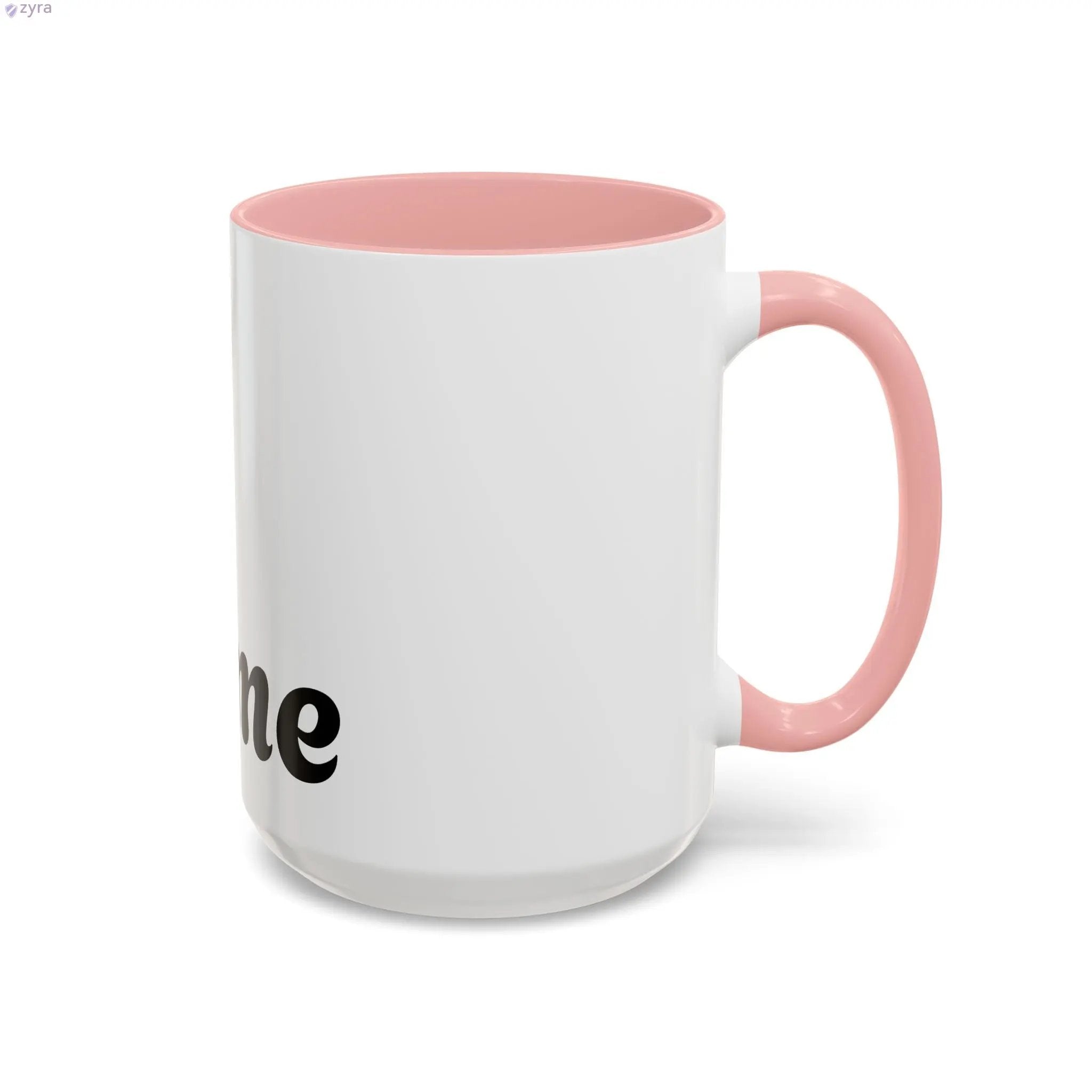 Personalized Coffee Mug with Custom Gold Stripe - Elevate Your Sip Printify