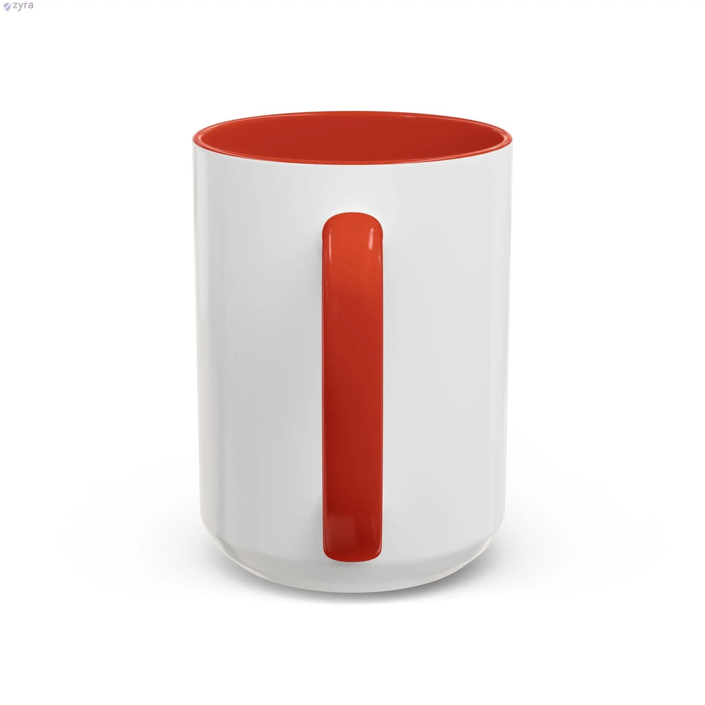 Personalized Coffee Mug with Custom Gold Stripe - Elevate Your Sip Printify