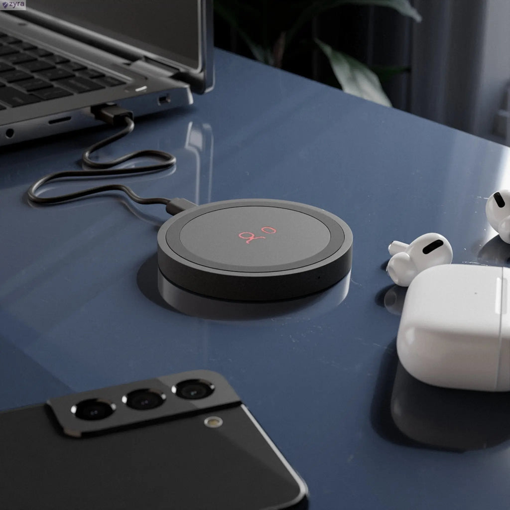 Quake Wireless Charging Pad | Stylish & Functional Tech Essential for Modern Minimalists Printify