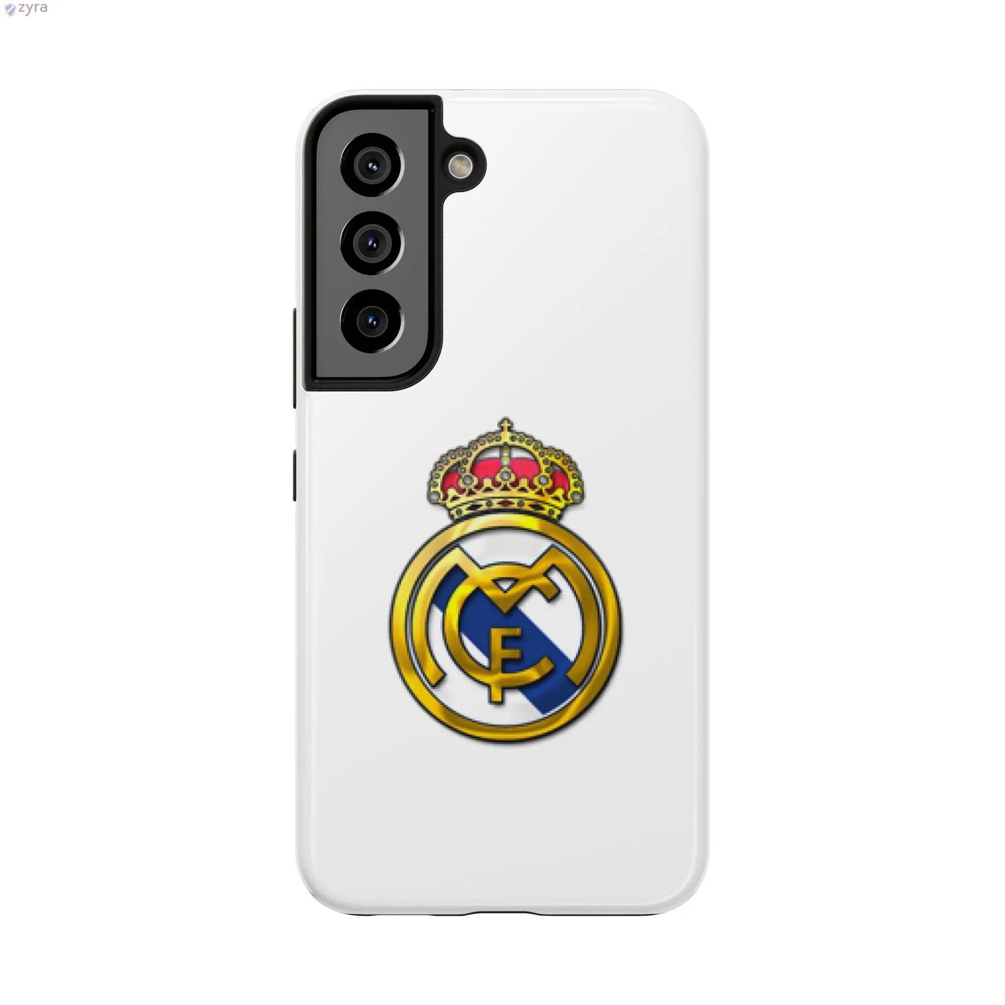 Real Madrid Tough White Gaming Phone Case - Premium Protection & Iconic Style Printify