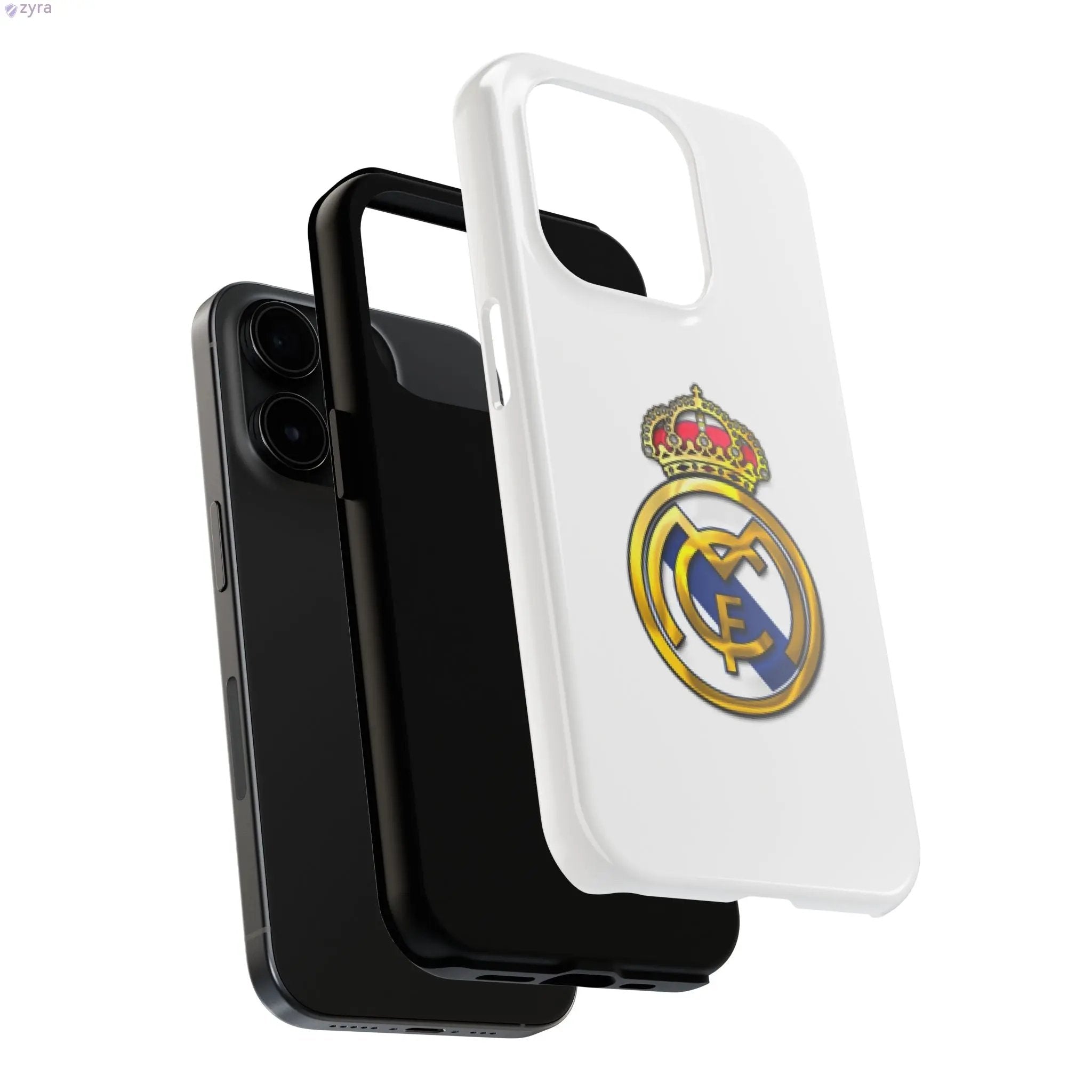 Real Madrid Tough White Gaming Phone Case - Premium Protection & Iconic Style Printify