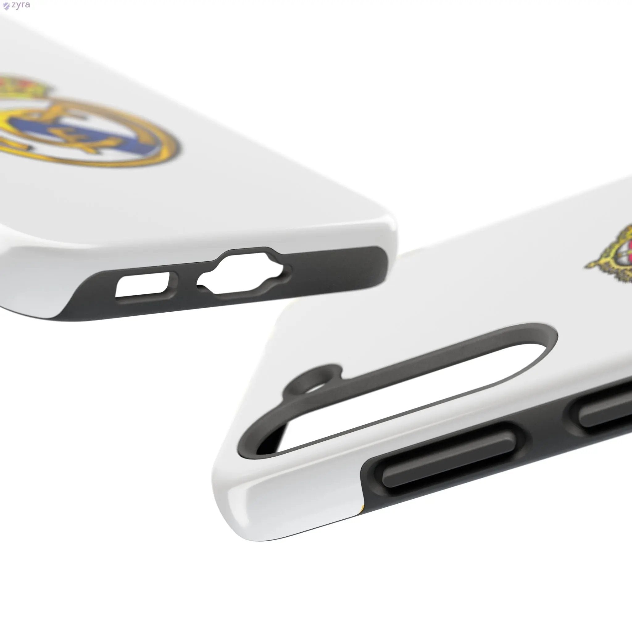 Real Madrid Tough White Gaming Phone Case - Premium Protection & Iconic Style Printify