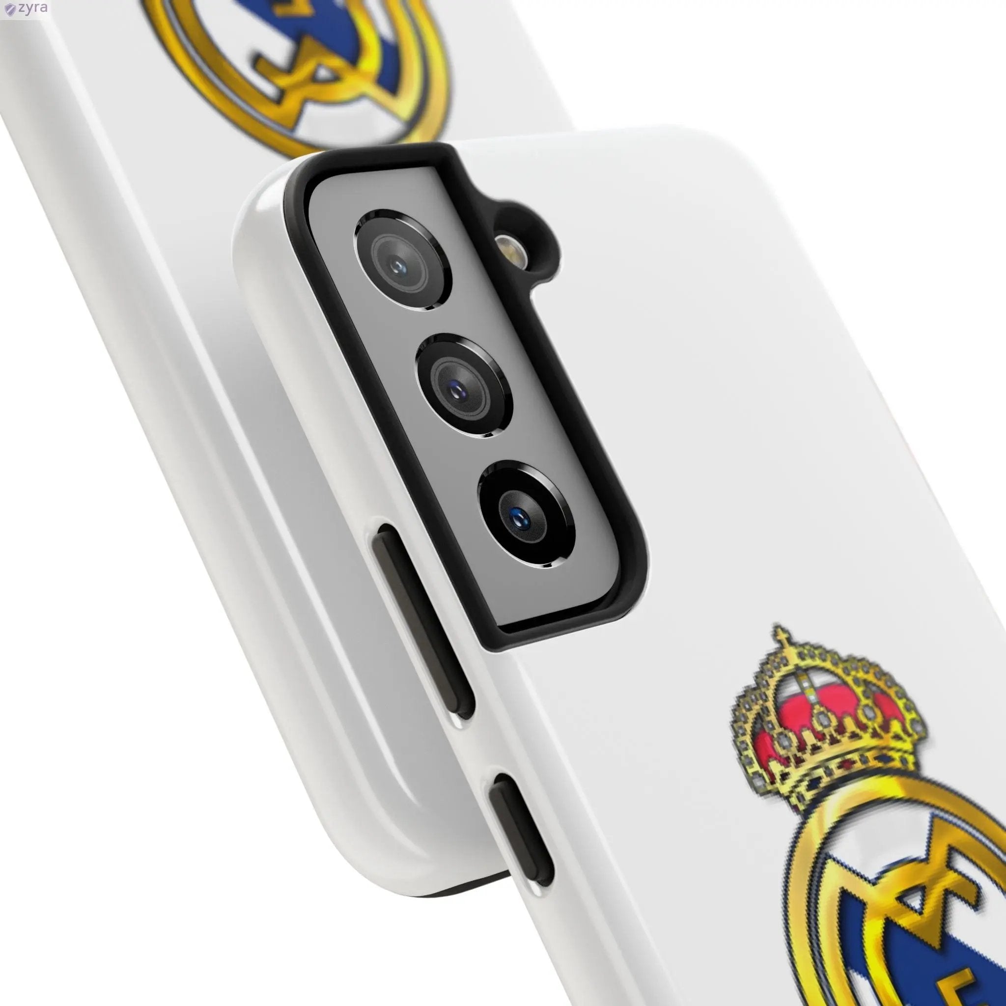 Real Madrid Tough White Gaming Phone Case - Premium Protection & Iconic Style Printify