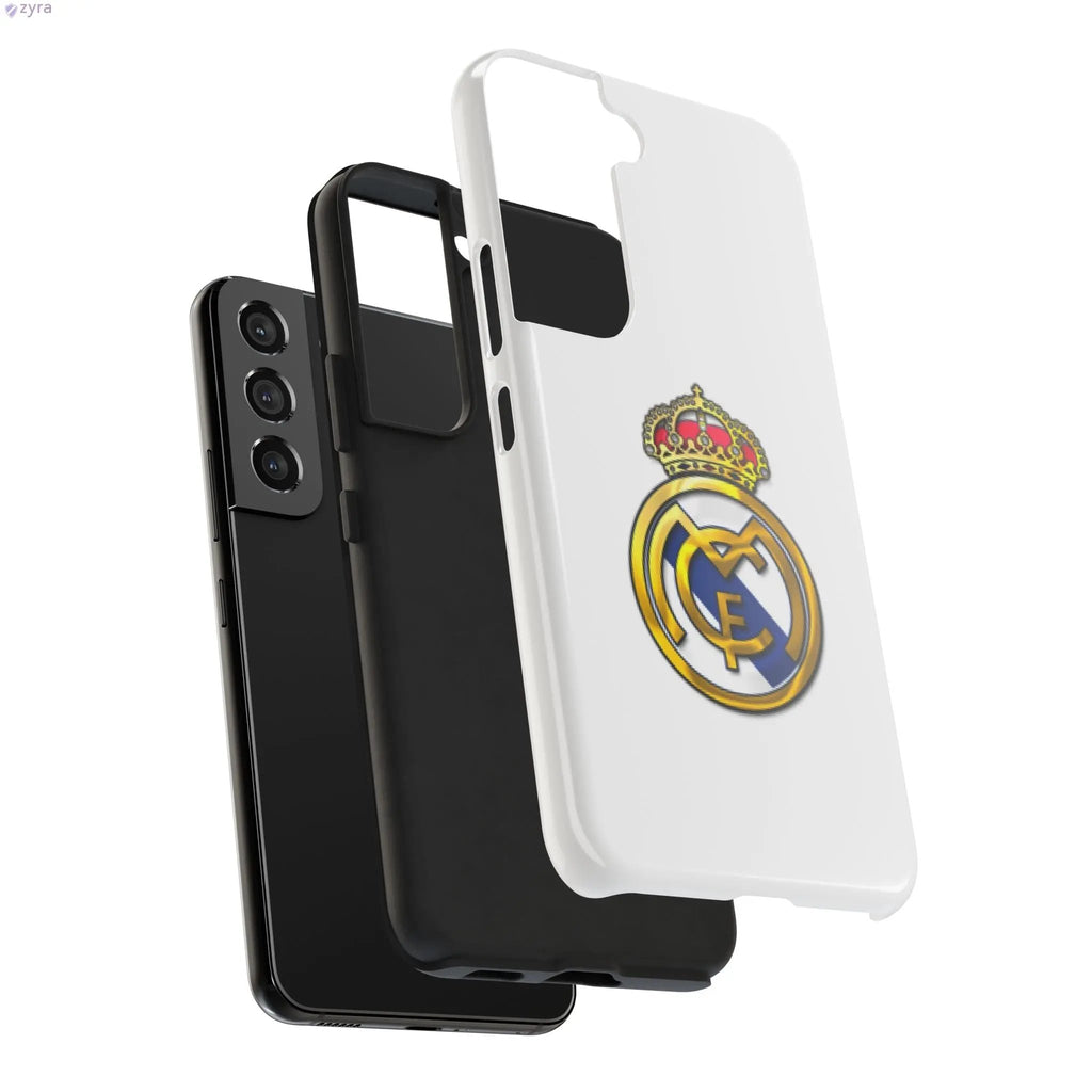 Real Madrid Tough White Gaming Phone Case - Premium Protection & Iconic Style Printify