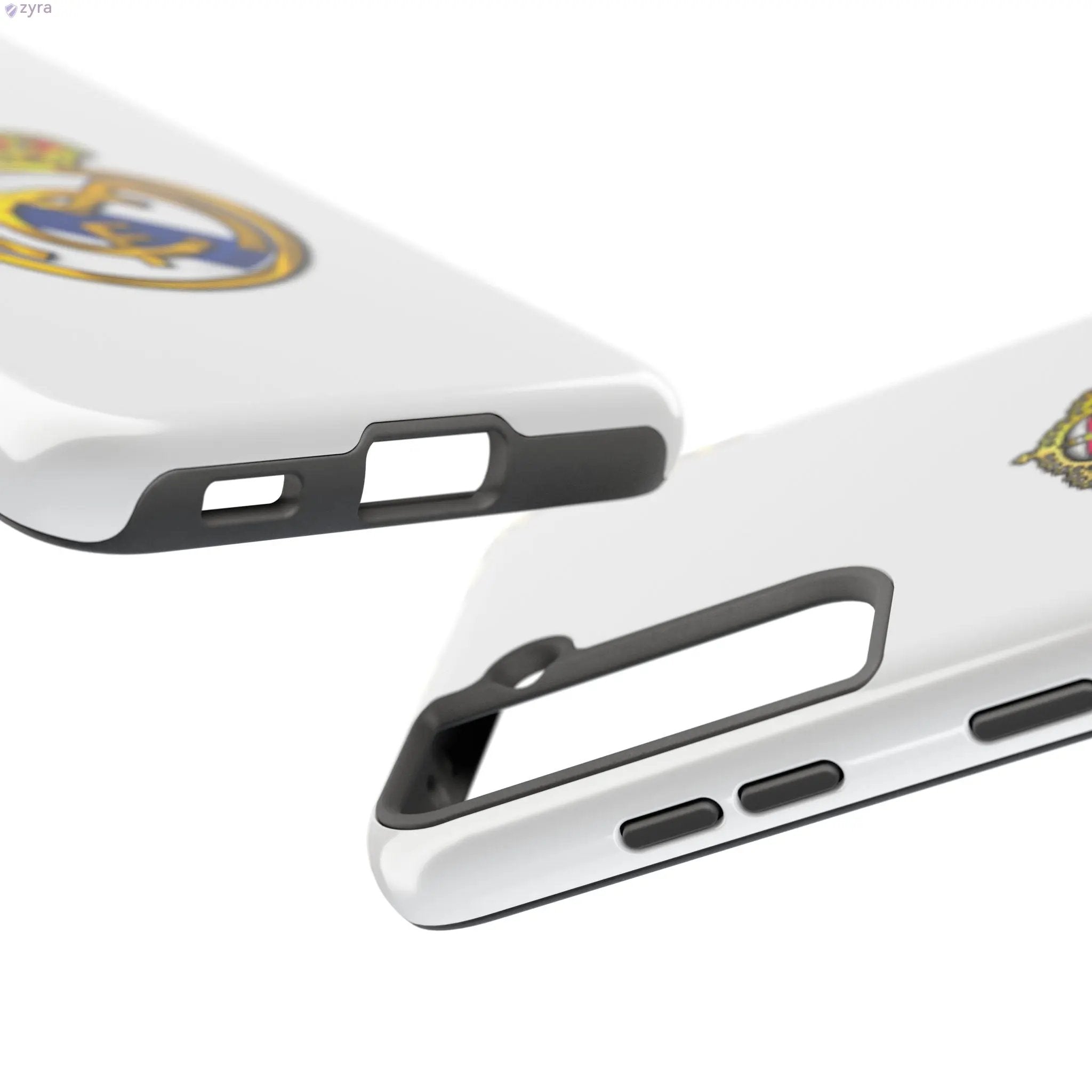 Real Madrid Tough White Gaming Phone Case - Premium Protection & Iconic Style Printify