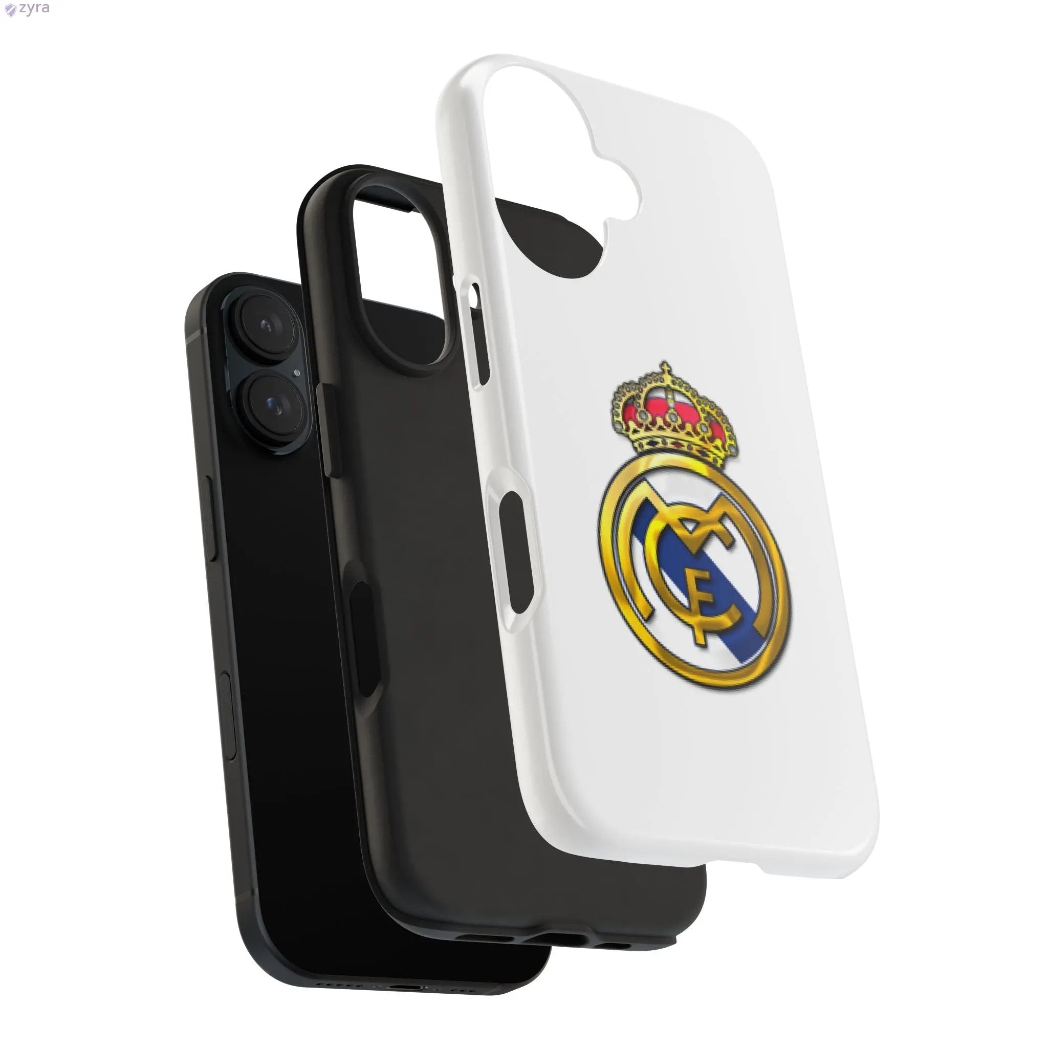 Real Madrid Tough White Gaming Phone Case - Premium Protection & Iconic Style Printify