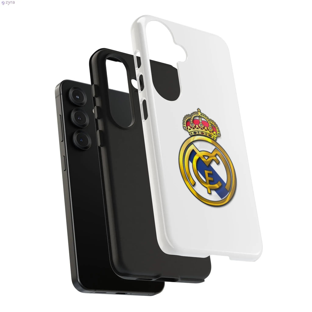 Real Madrid Tough White Gaming Phone Case - Premium Protection & Iconic Style Printify